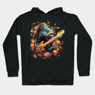 Oarfish Playing Guitar Hoodie